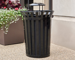 Outdoor Trash Cans