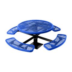 The City™ Series Round Pedestal Picnic Tables