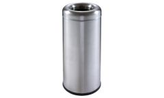 BarcoMaid™ Stainless Steel Curved Top Receptacle