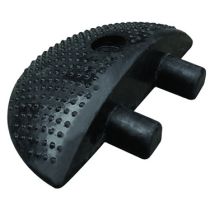 End Cap - Safety Striped Big Bump