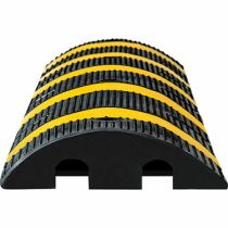 Safety-Striped Big Bump Speed Bump