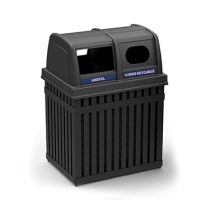 Teleview Square Recycler Receptacles