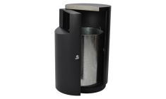 BarcoMaid™ Round Receptacle with Side Door