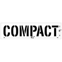 Reusable Plastic Stencil - Compact