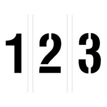 Reusable Plastic Stencil - Number Sets