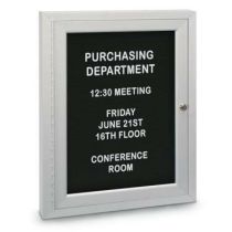 Indoor Single Door Letter Boards