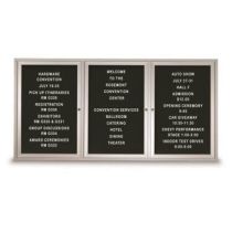 Indoor Triple Door Letter Boards