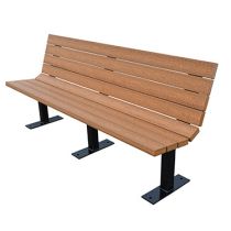 Silhouette Bench – Wood Grain Naturals