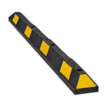 Striped Rubber Wheel Stops