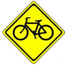 Bike Crossing Sign