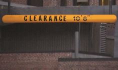 Clearance Bar