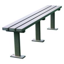 Dakota Recycled Plastic Bench