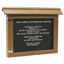 Large Horizontal Letter Boards