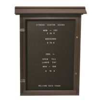 Large Vertical Letter Boards