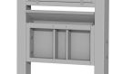 Literature Rack - Medium Vertical Message Center