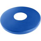 Flat Lid for Total Coat Round Receptacle