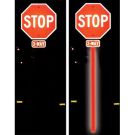 Reflective Sign Post Panels