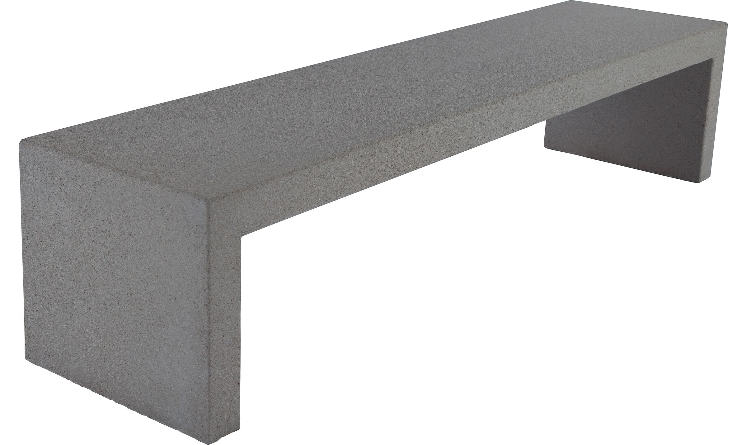 White hotsell concrete bench
