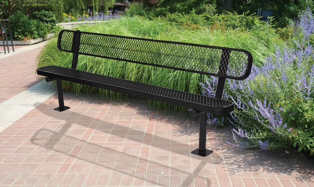 SuperSaver™ Outdoor Benches - - Barco Products